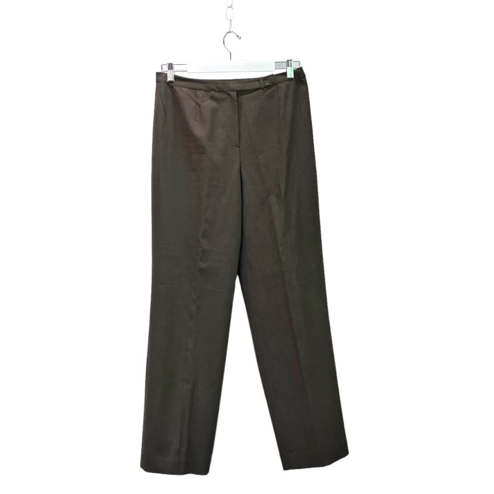 Ann Taylor Loft Stretch Size 10 wool blend Trouser  lined high rise New with tag